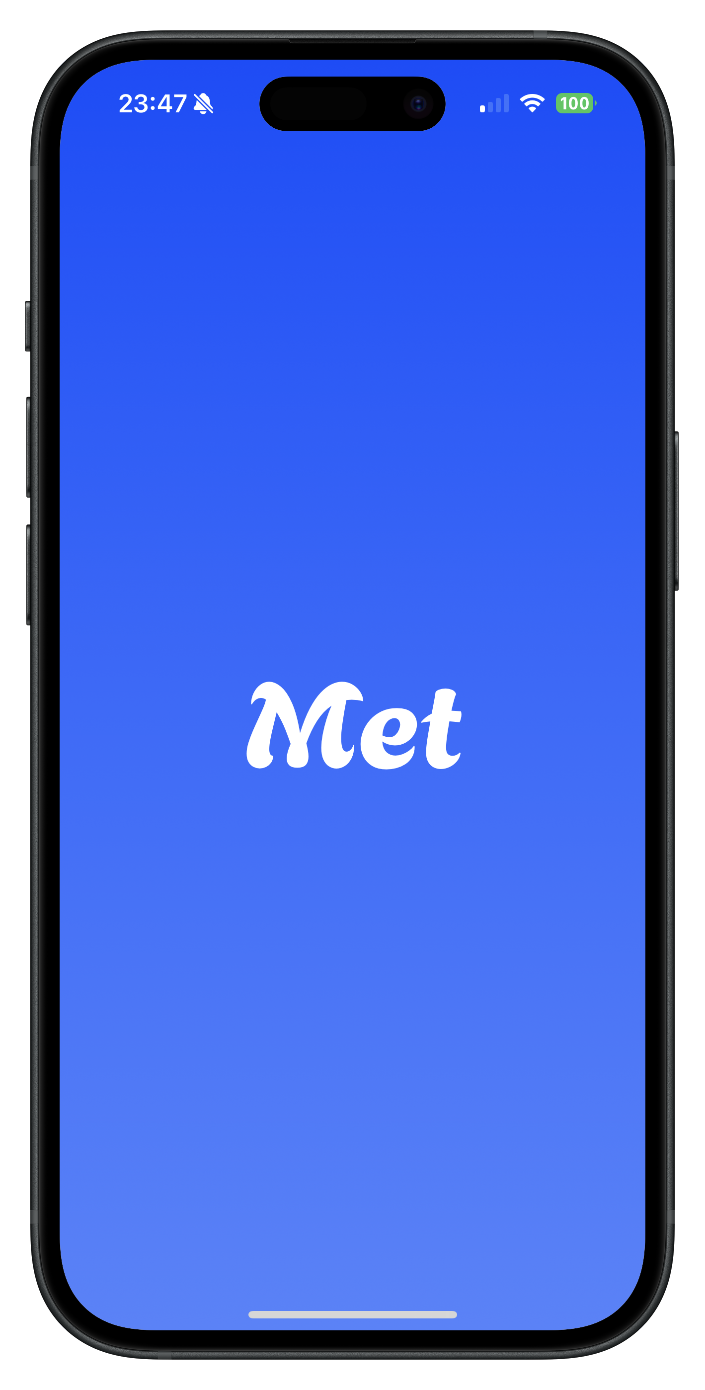Met App - Splash